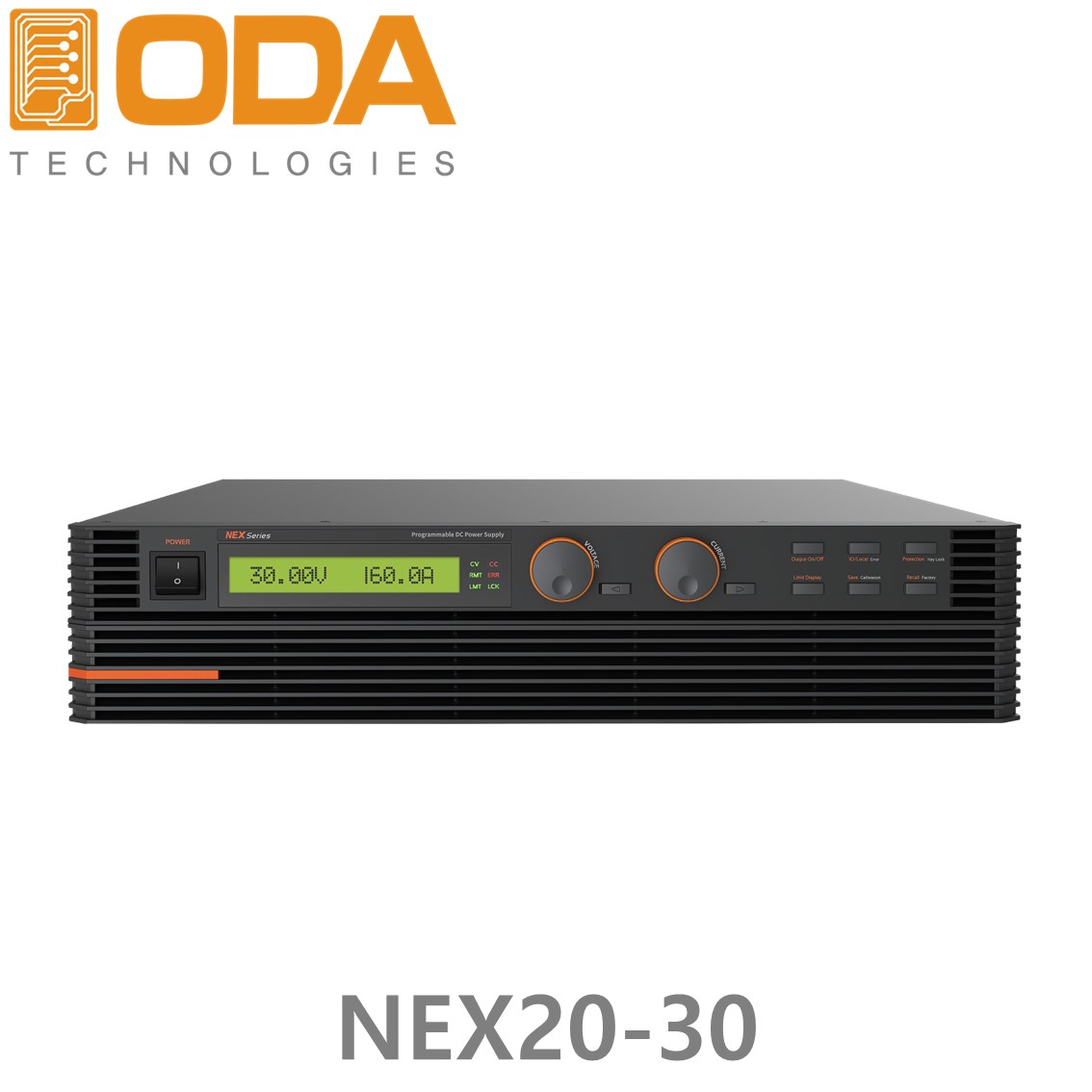 [ ODA ] NEX20-30  20V/30A/600W 고성능 프로그래머블 DC파워서플라이,DC전원공급기 (1U)