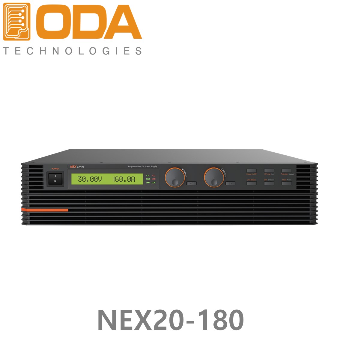 [ ODA ] NEX20-180  20V/180A/3600W 고성능 프로그래머블 DC파워서플라이,DC전원공급기 (2U)