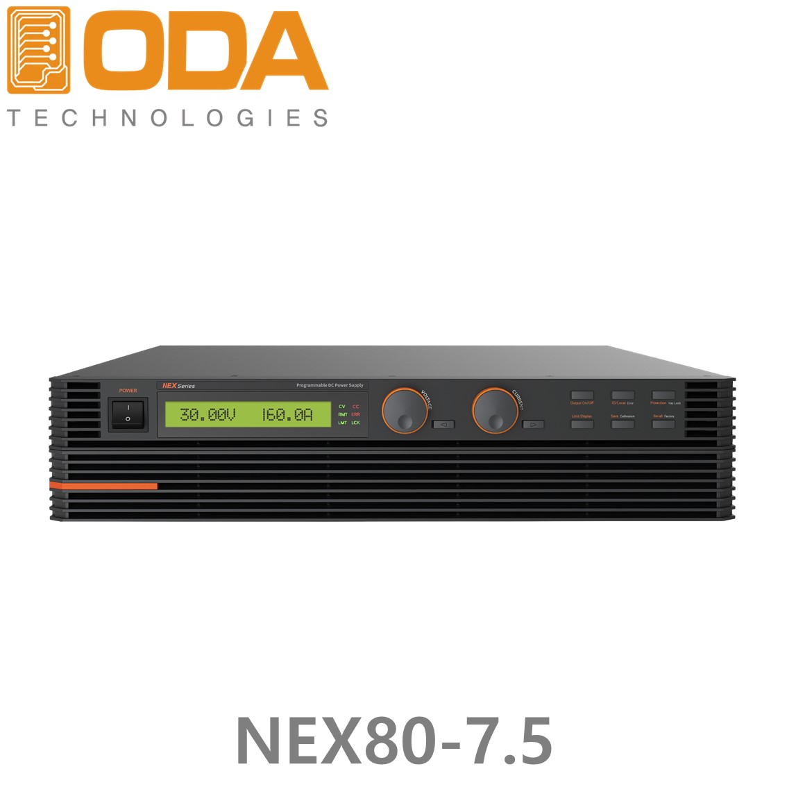 [ ODA ] NEX80-7.5  80V/7.5A/600W 고성능 프로그래머블 DC파워서플라이,DC전원공급기 (1U)