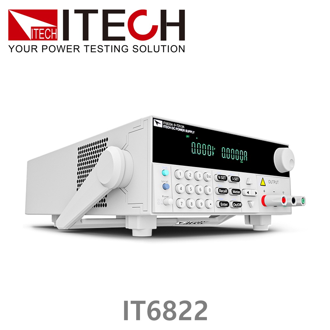 [ ITECH ] IT6822  DC파워서플라이 0-32V/0-3A/96W 리니어 DC전원공급기 ( RS232/USB 옵션 )