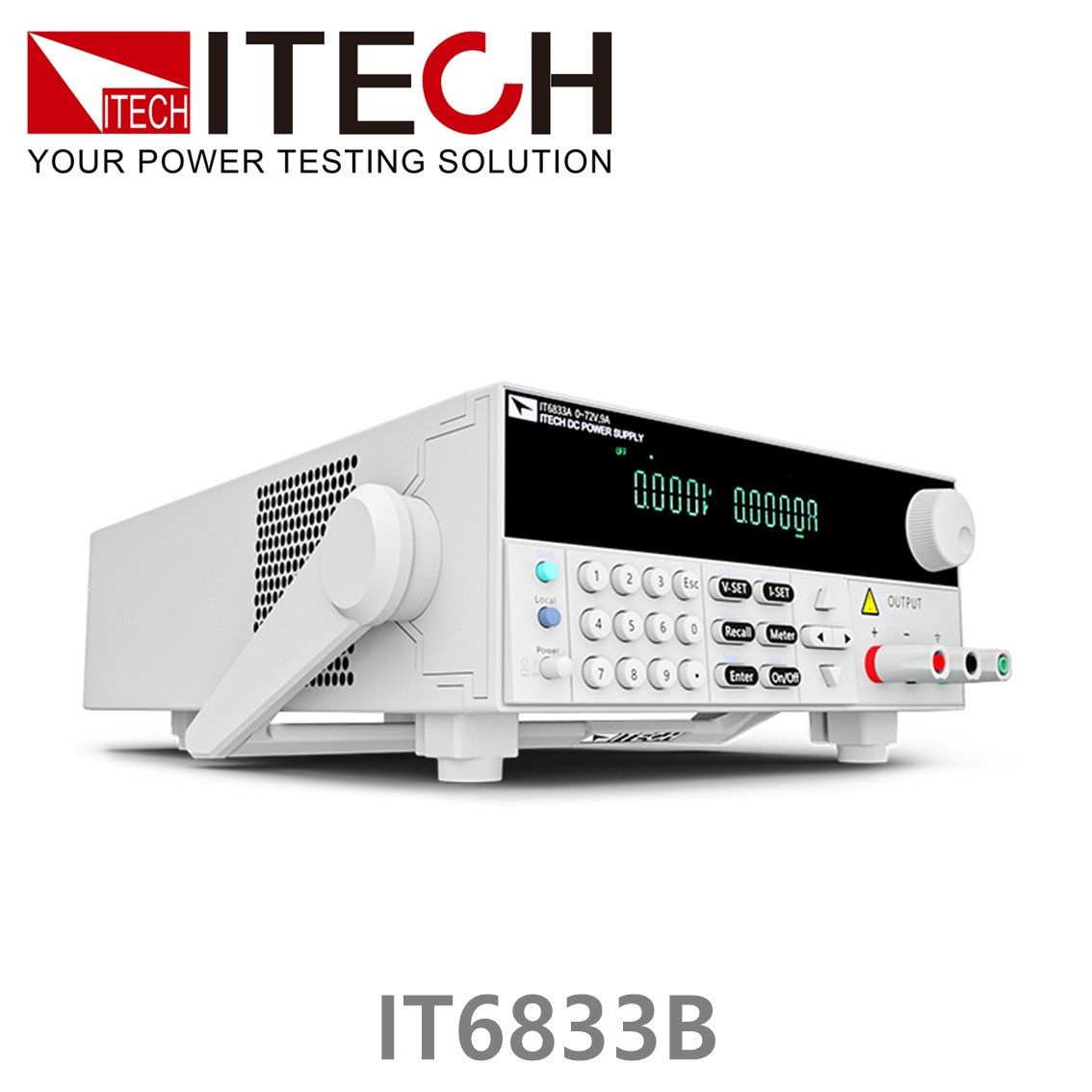 [ ITECH ] IT6833B DC파워서플라이 0-72V/0-3A/216W  리니어 DC전원공급기 (RS232/USB/GPIB)