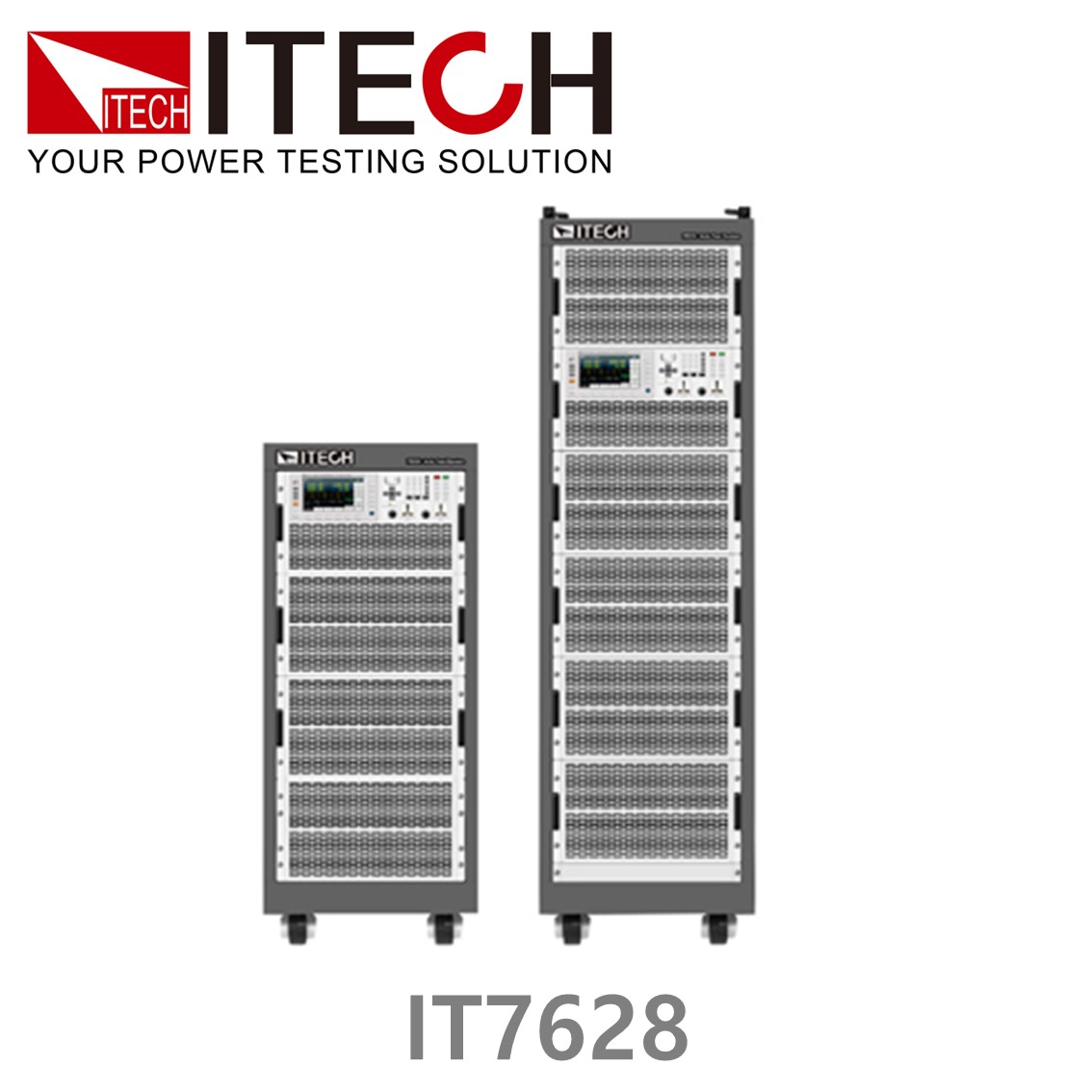 [ ITECH ] IT7628  리니어 프로그래머블 고주파 AC전원공급기 300V/144A/18kVA 1φ or 3φ (37U)