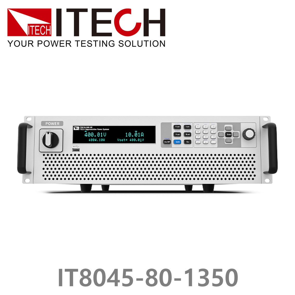 [ ITECH ] IT8045-80-1350  회생형 DC전자로드 80V/1350A/45kW (15U) DC전자부하