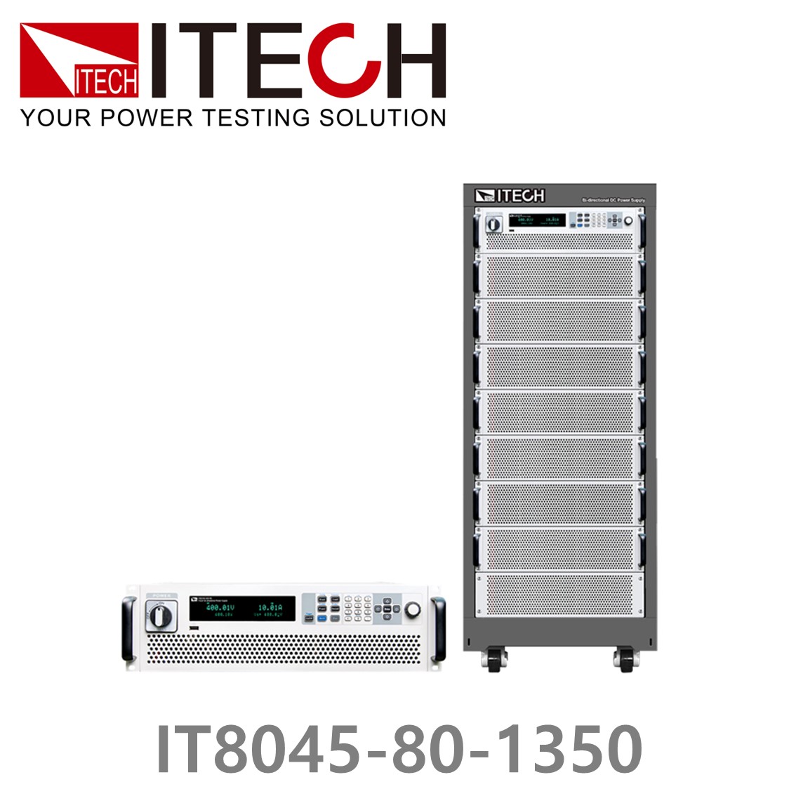 [ ITECH ] IT8045-80-1350  회생형 DC전자로드 80V/1350A/45kW (15U) DC전자부하