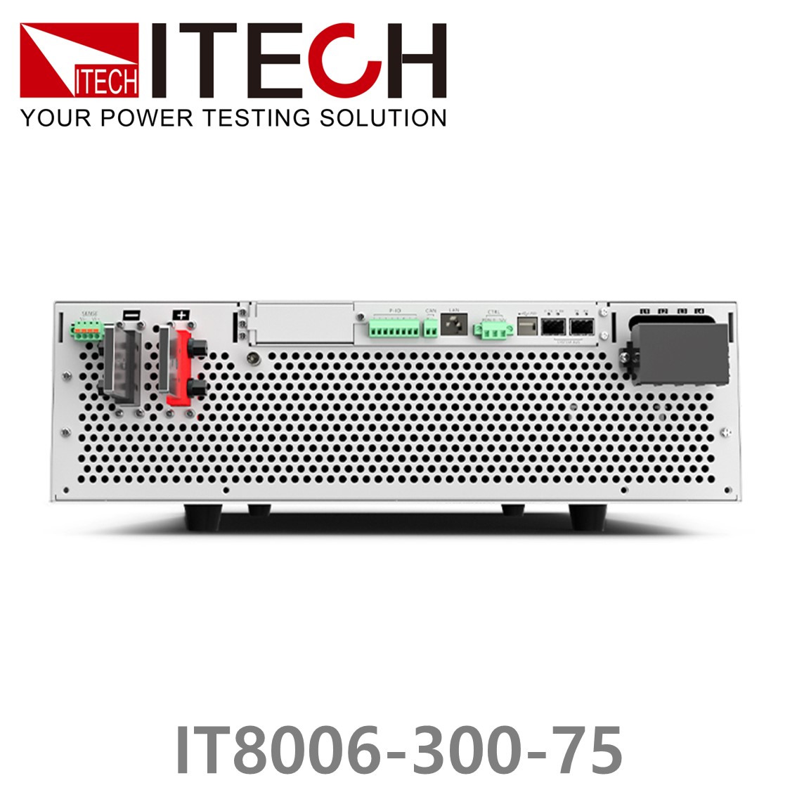 [ ITECH ] IT8006-300-75  회생형 DC전자로드 300V/75A/6kW (3U) DC전자부하