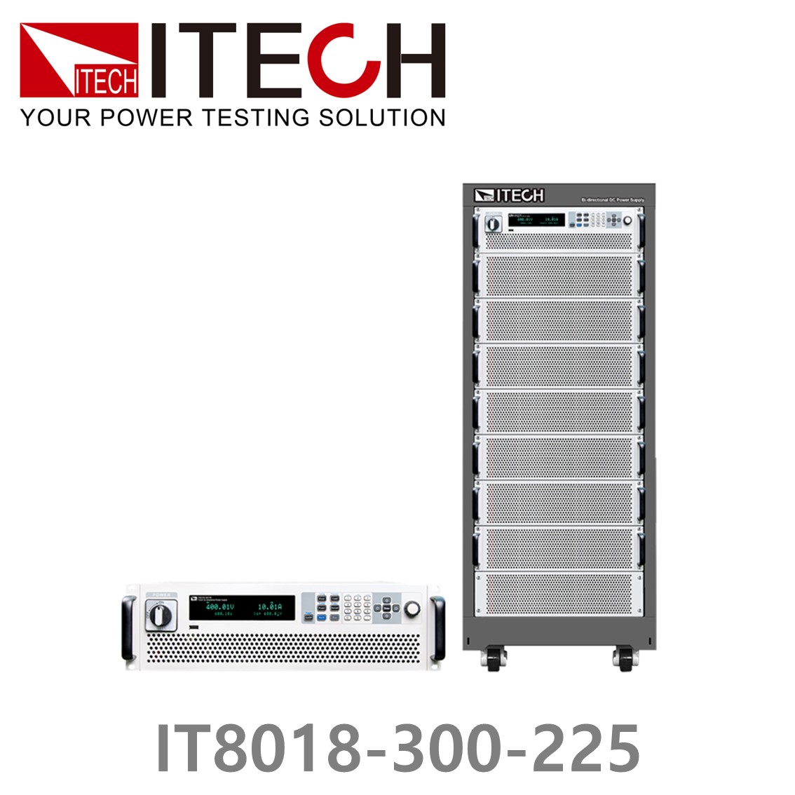 [ ITECH ] IT8018-300-225  회생형 DC전자로드 300V/225A/18kW (3U) DC전자부하