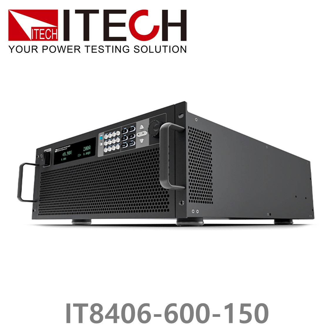 [ ITECH ] IT8406-600-150 고성능 DC전자로드 600V/150A/6kW (4U) DC전자부하