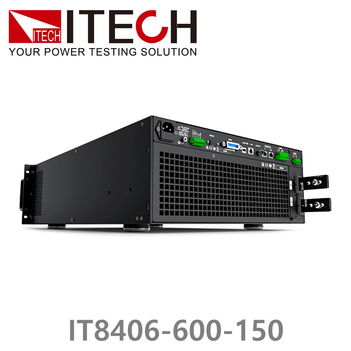 [ ITECH ] IT8406-600-150 고성능 DC전자로드 600V/150A/6kW (4U) DC전자부하