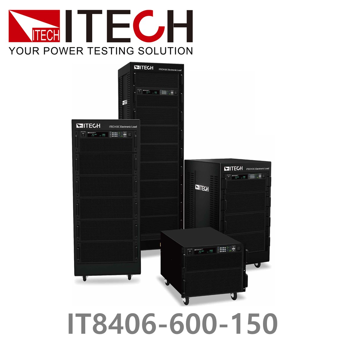 [ ITECH ] IT8406-600-150 고성능 DC전자로드 600V/150A/6kW (4U) DC전자부하