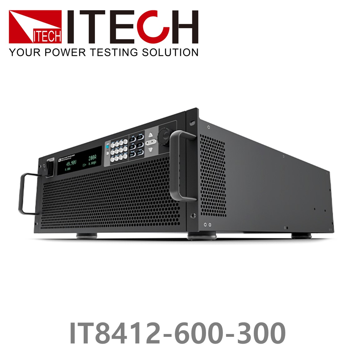 [ ITECH ] IT8412-600-300  고성능 DC전자로드 600V/300A/12kW (8U) DC전자부하