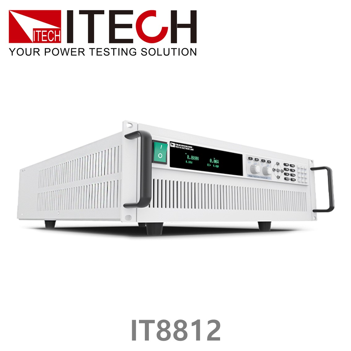 [ ITECH ] IT8812  고속 DC전자로드 120V/30A/250W (½ 2U)