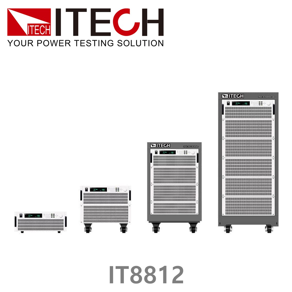 [ ITECH ] IT8812  고속 DC전자로드 120V/30A/250W (½ 2U)