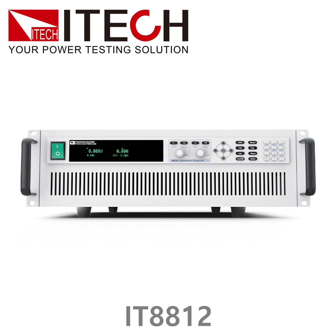 [ ITECH ] IT8812  고속 DC전자로드 120V/30A/250W (½ 2U)