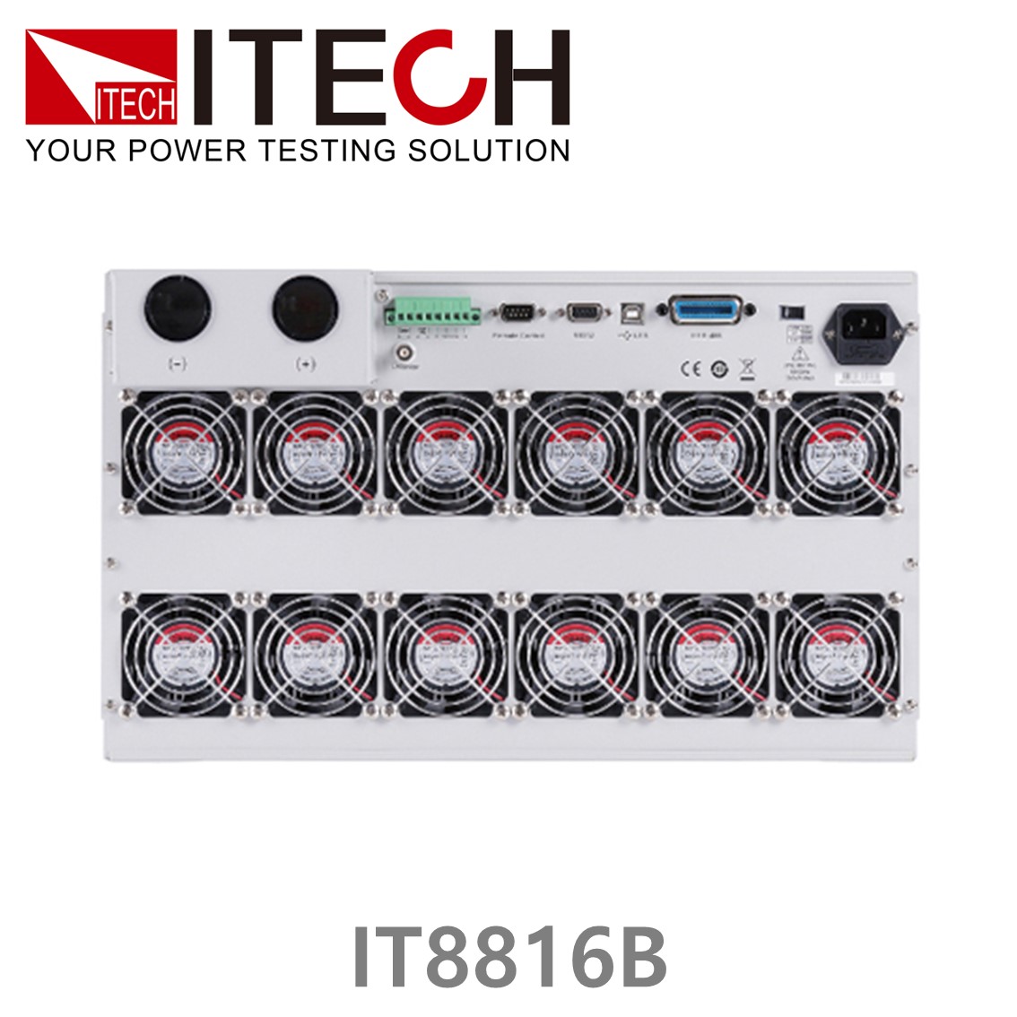 [ ITECH ] IT8816B  고속 DC전자로드 500V/100A/2500W (3U)