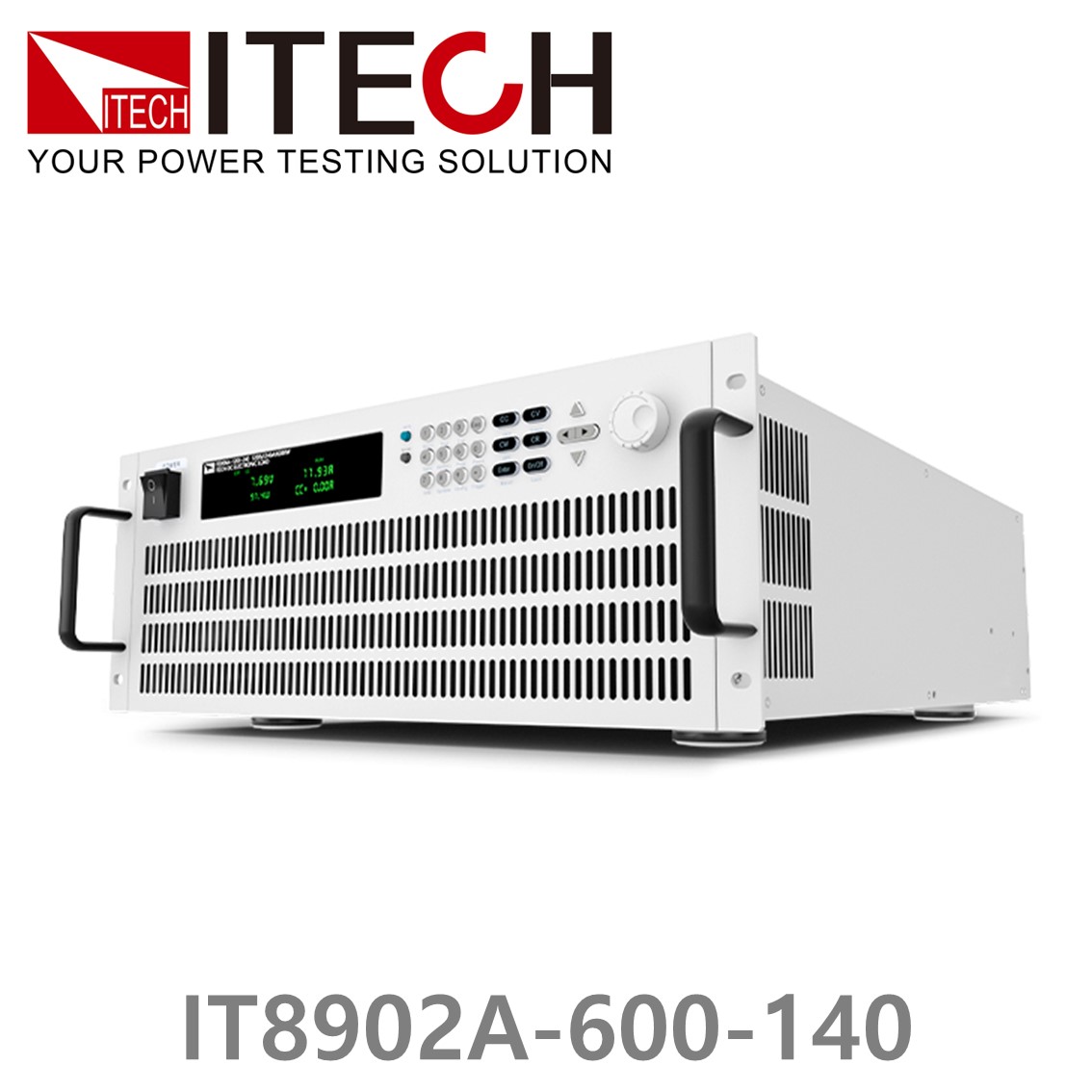 [ ITECH ] IT8902A-600-140  고성능 고전력 DC 전자로드  600V/140A/2kW (4U)