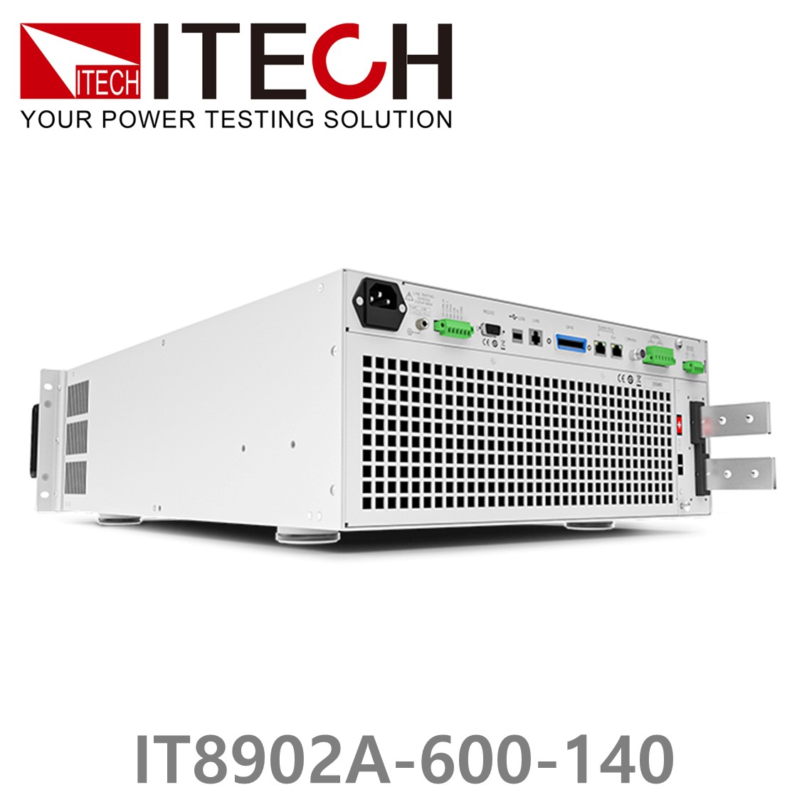 [ ITECH ] IT8902A-600-140  고성능 고전력 DC 전자로드  600V/140A/2kW (4U)