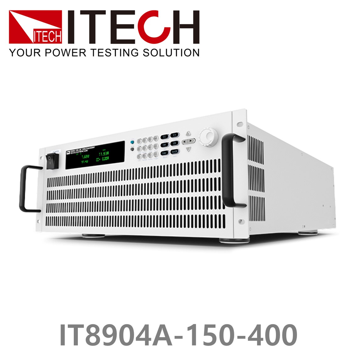 [ ITECH ] IT8904A-150-400  고성능 고전력 DC 전자로드 150V/400A/ 4kW (4U)