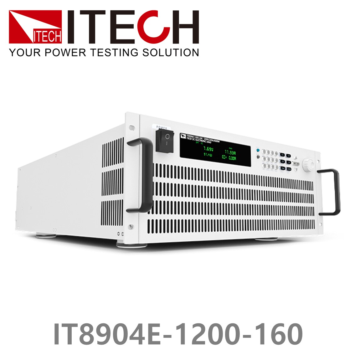 [ ITECH ] IT8904E-1200-160  고성능 고전력 DC 전자로드 1200V/160A/4kW (4U)