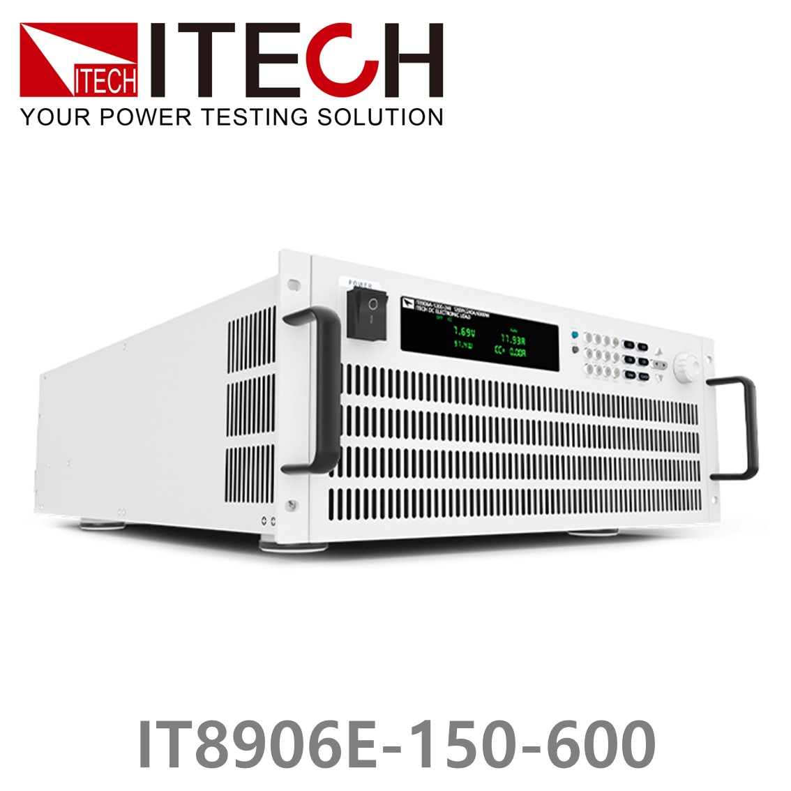 [ ITECH ] IT8906E-150-600  고성능 고전력 DC 전자로드 150V/600A/6kW (4U)