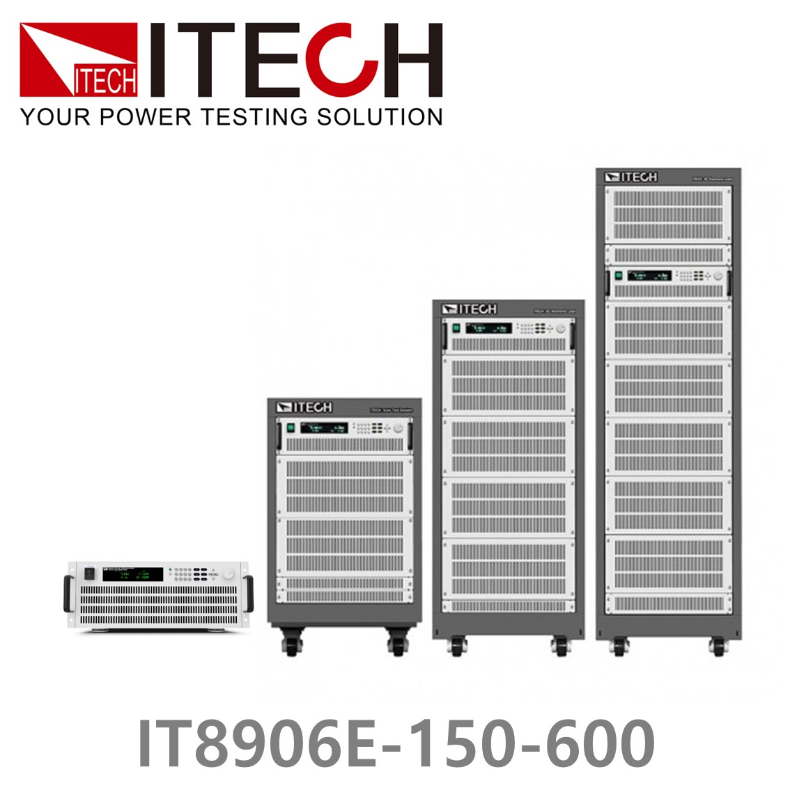 [ ITECH ] IT8906E-150-600  고성능 고전력 DC 전자로드 150V/600A/6kW (4U)