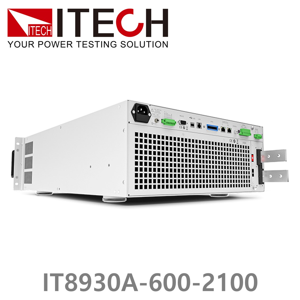 [ ITECH ] IT8930A-600-2100  고성능 고전력 DC 전자로드 600V/2100A/30kW (27U)