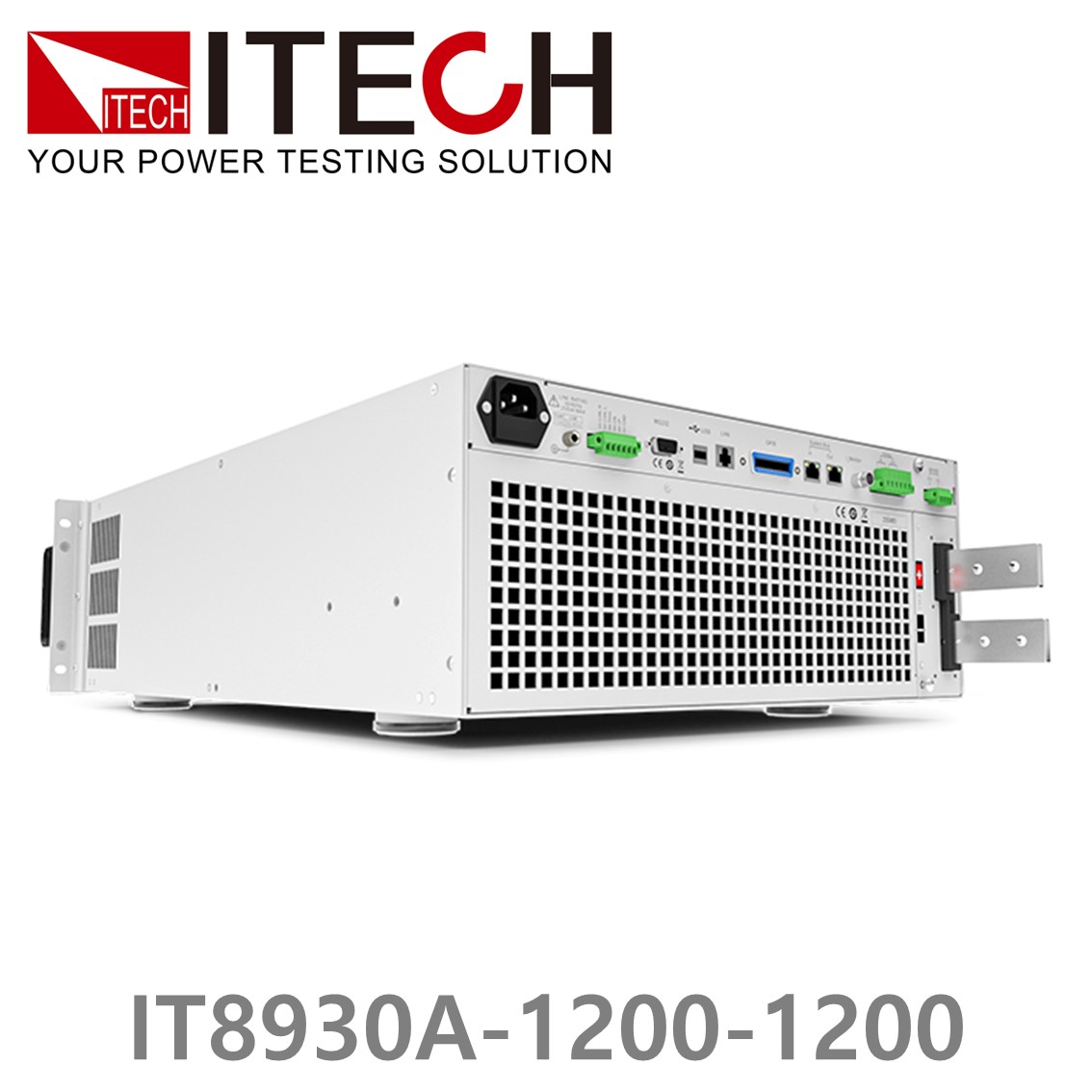 [ ITECH ] IT8930A-1200-1200  고성능 고전력 DC 전자로드 1200V/1200A/30kW (27U)