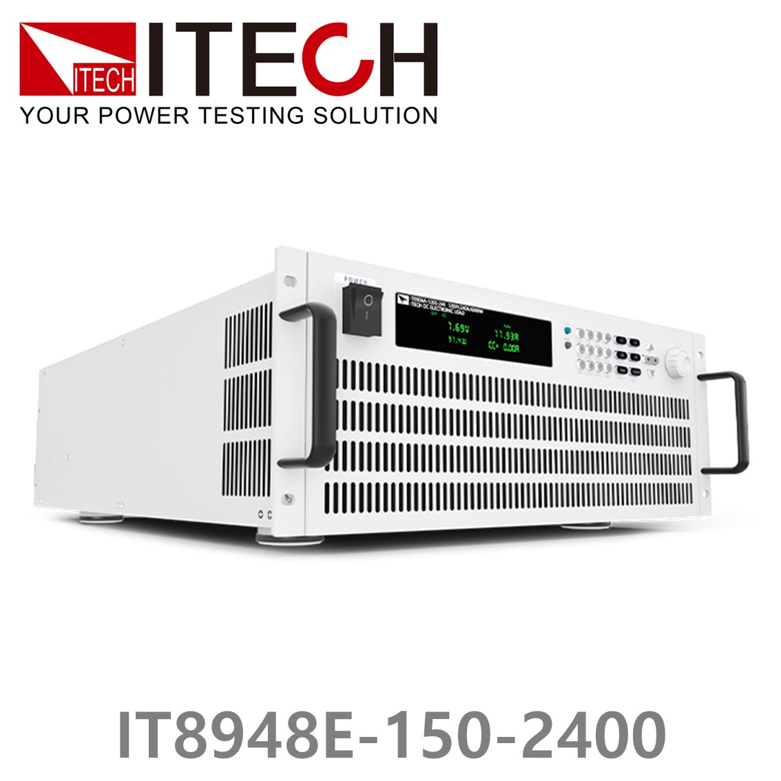 [ ITECH ] IT8948E-150-2400  고성능 고전력 DC 전자로드 150V/2400A/48kW (37U)