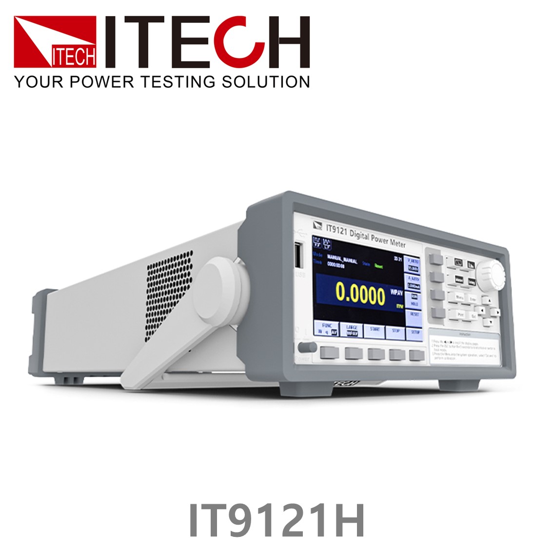 [ ITECH ] IT9121H  파워미터, 전력테스터 1000Vrms/20Arms Power meter (½ 2U)