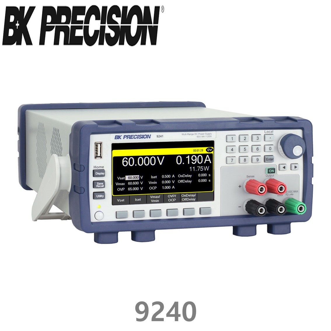 [ BK Precision ] 9240  32V/8A/120W 멀티레인지 DC전원공급장치