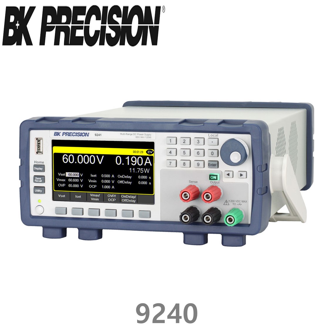 [ BK Precision ] 9240  32V/8A/120W 멀티레인지 DC전원공급장치