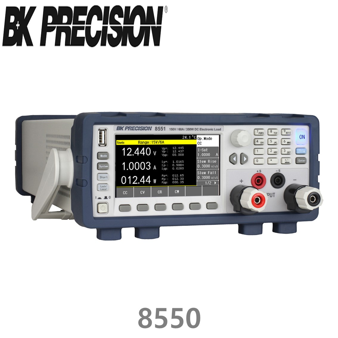 [ BK Precision ] 8550  프로그래머블 DC전자로드 150V/30A/175W