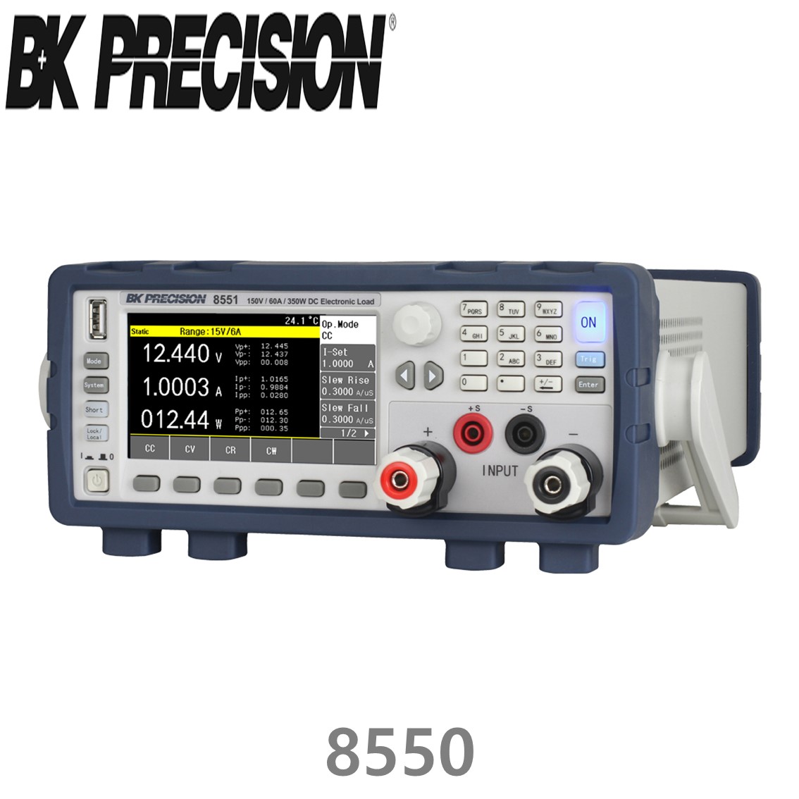 [ BK Precision ] 8550  프로그래머블 DC전자로드 150V/30A/175W