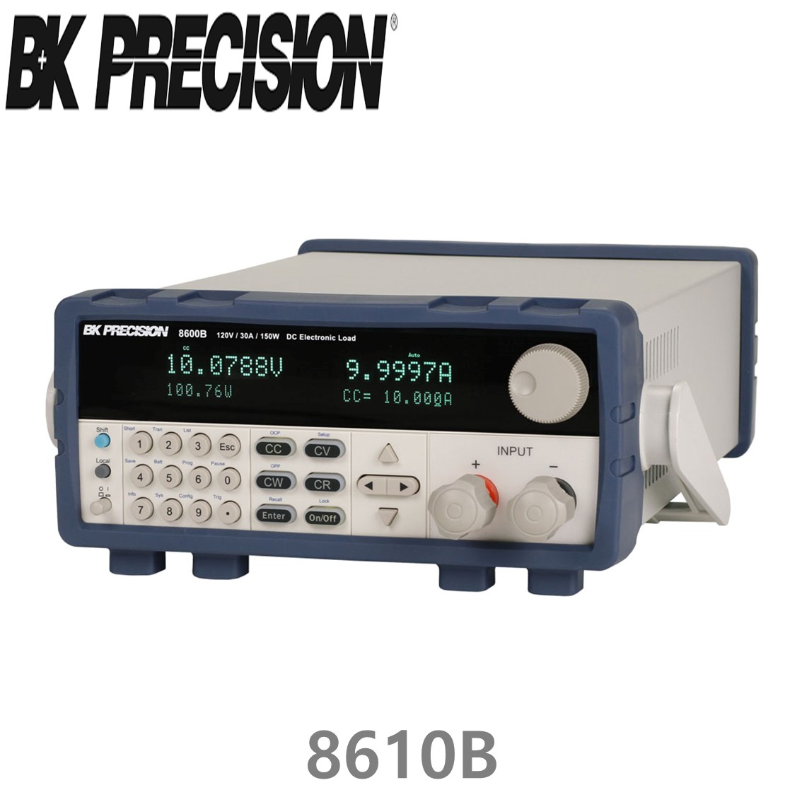 [ BK Precision ] 8610B  프로그래머블 DC전자로드 120V/120A/750W  (NO GPIB)