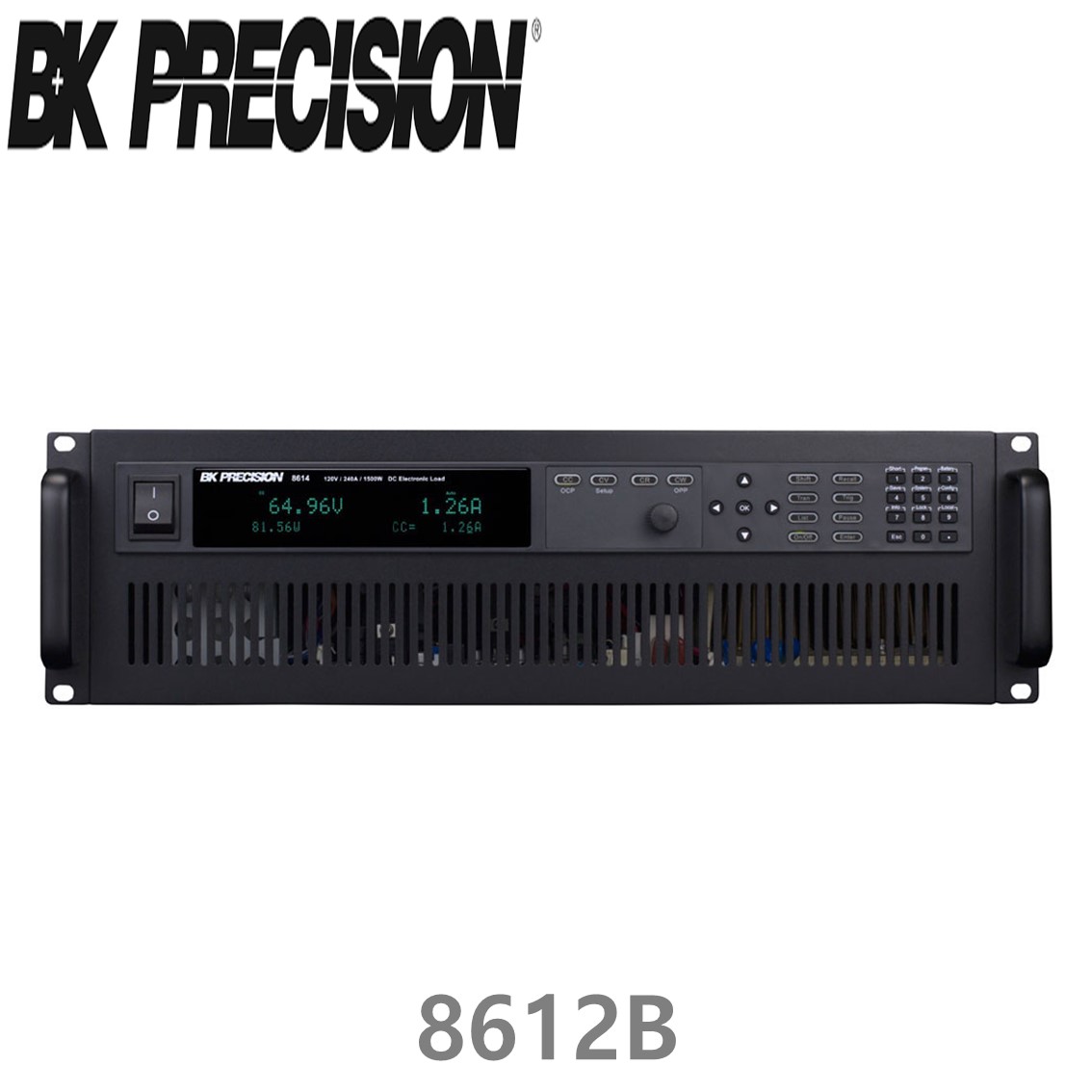 [ BK Precision ] 8612B  프로그래머블 DC전자로드 500V/30A/750W  (NO GPIB)