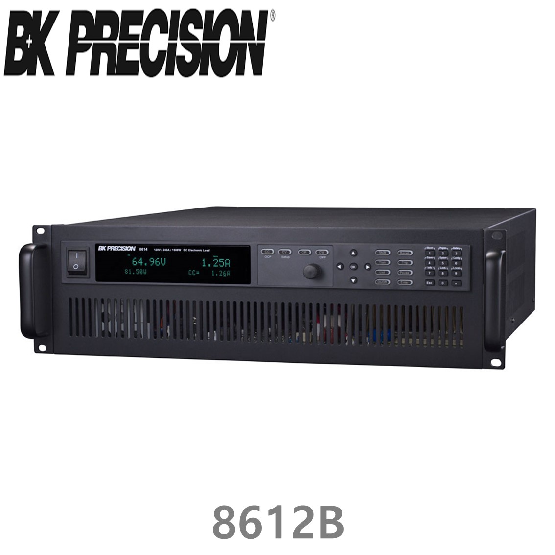 [ BK Precision ] 8612B  프로그래머블 DC전자로드 500V/30A/750W  (NO GPIB)