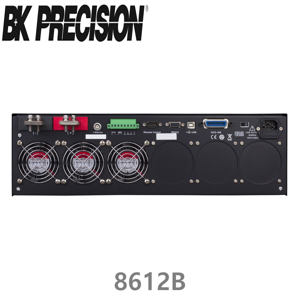 [ BK Precision ] 8612B  프로그래머블 DC전자로드 500V/30A/750W  (NO GPIB)