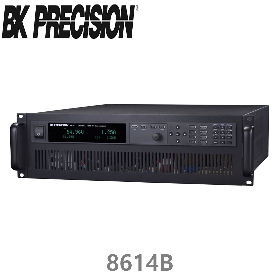 [ BK Precision ] 8614B  프로그래머블 DC전자로드 120V/240A/1500W (NO GPIB)