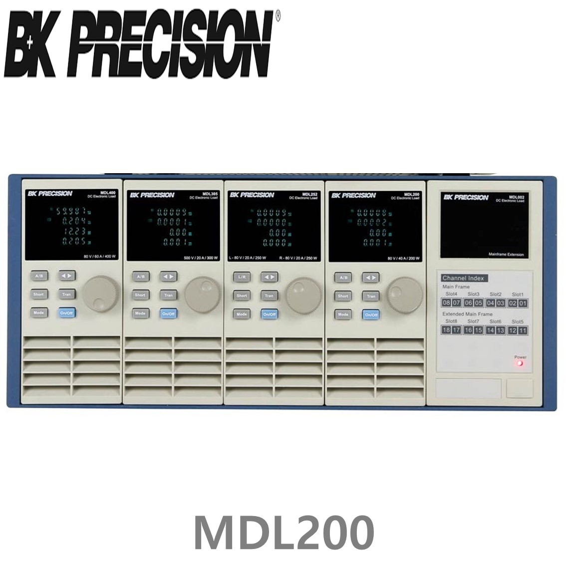 [ BK Precision ] MDL200  DC전자로드모듈 80V/40A/200W