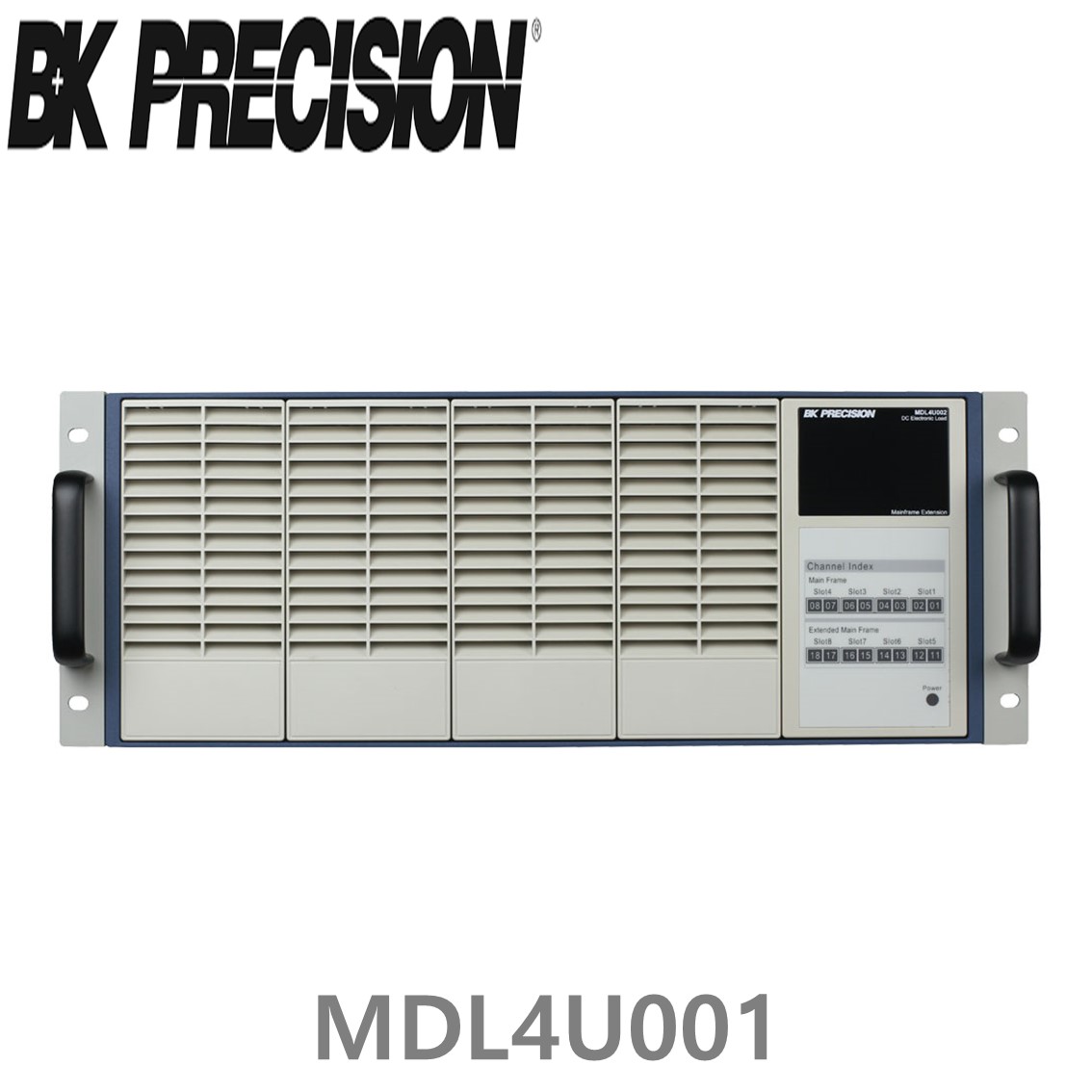 [ BK Precision ] MDL4U001  메인프레임 MDL DC전자로드모듈(4U)