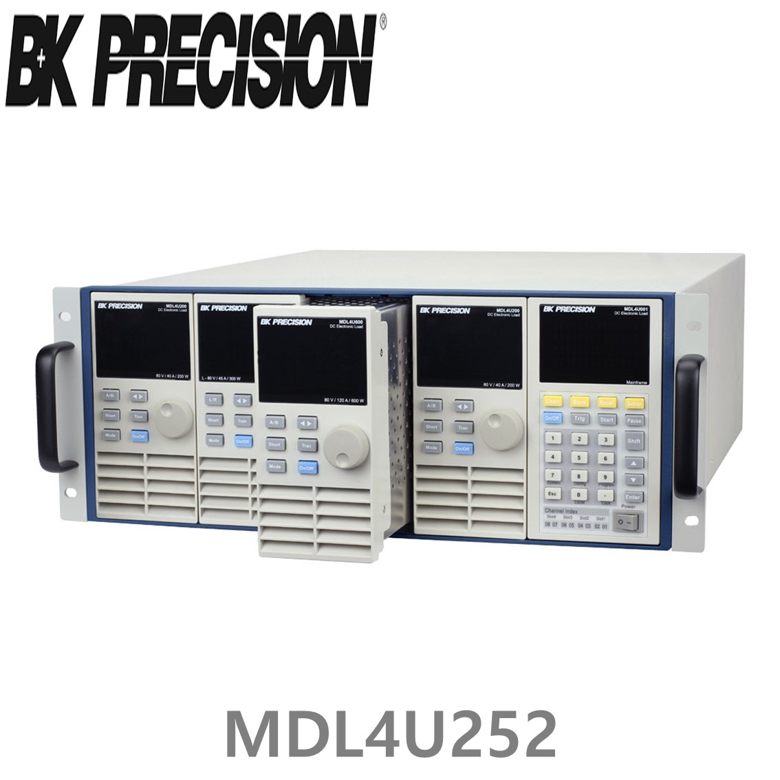 [ BK Precision ] MDL4U252  DC전자로드모듈(4U) 2채널/80V/20A/250W