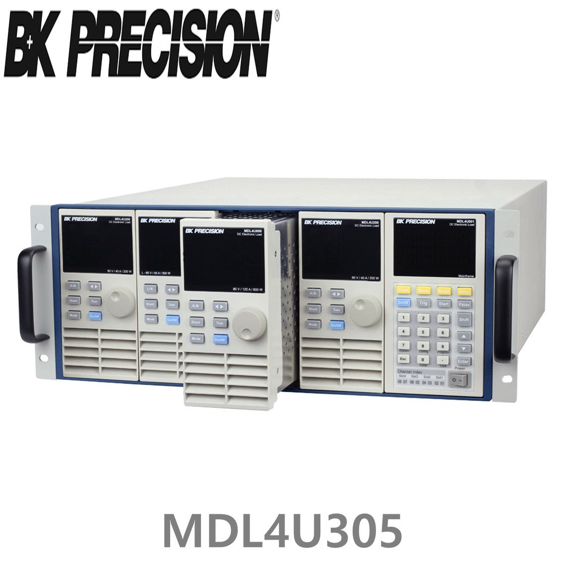 [ BK Precision ] MDL4U305  DC전자로드모듈(4U) 500V/20A/300W