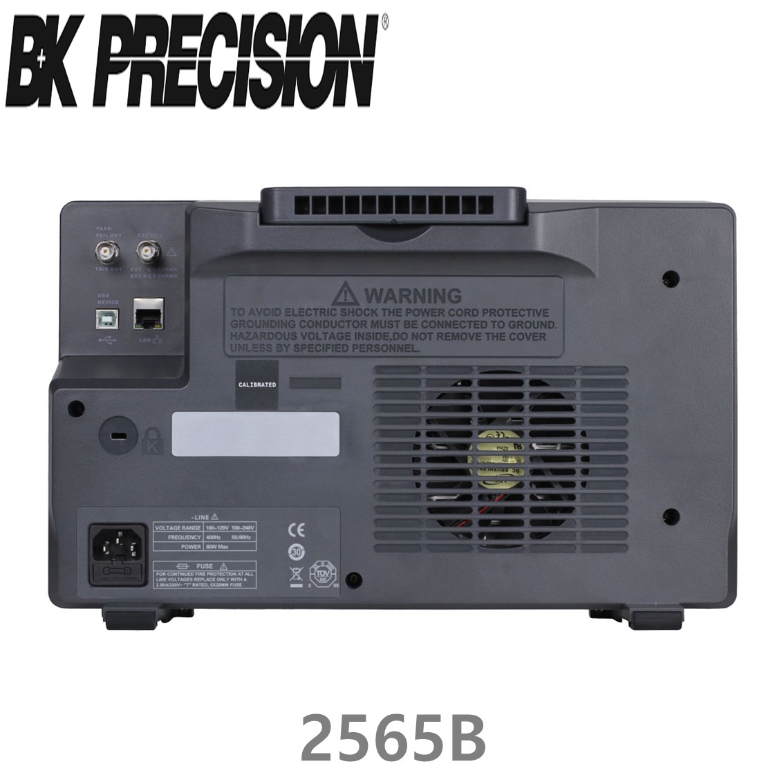 [ BK Precision ] 2565B  4채널/100MHz/2GSa 디지털 오실로스코프