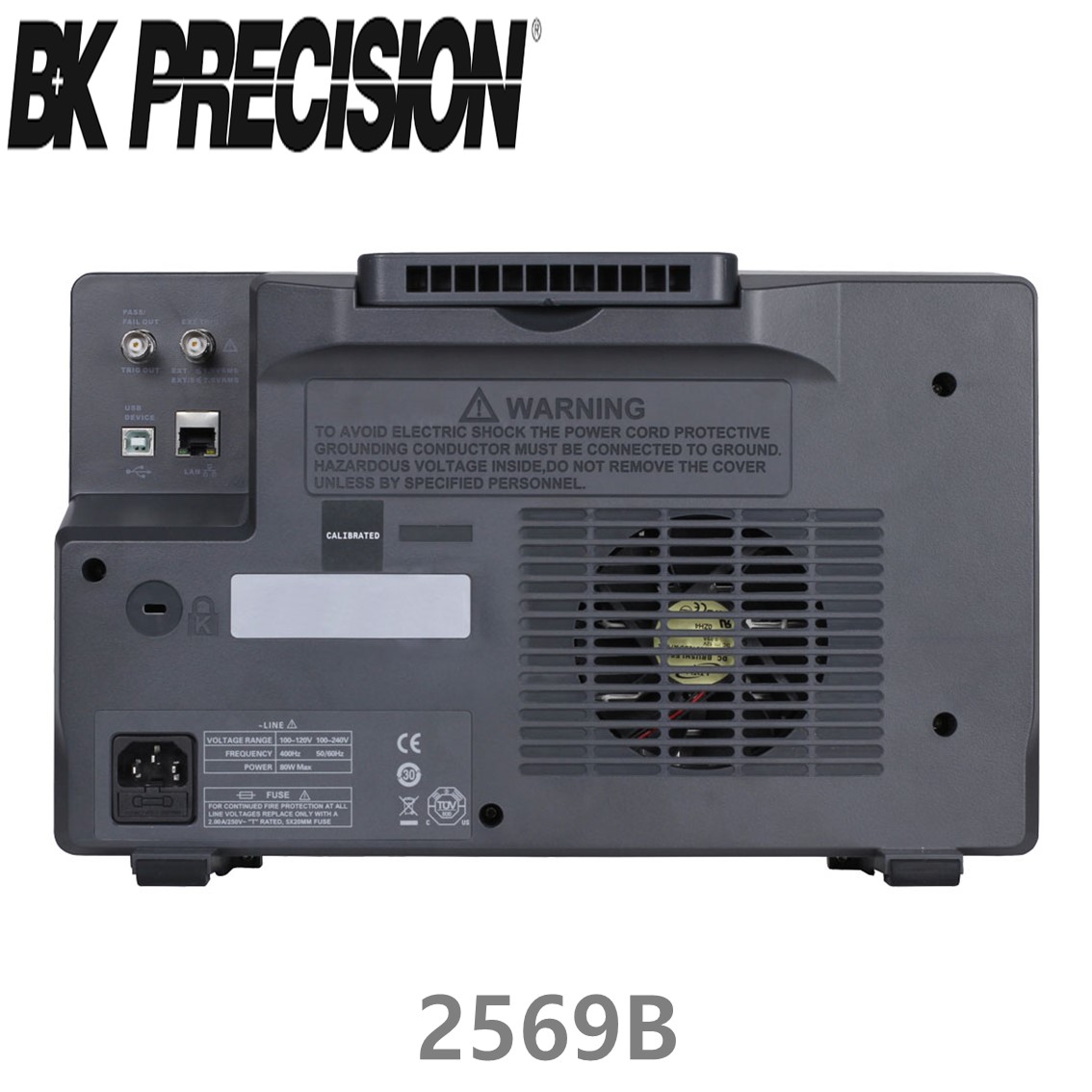 [ BK Precision ] 2569B  4채널/300MHz/2GSa  디지탈 오실로스코프