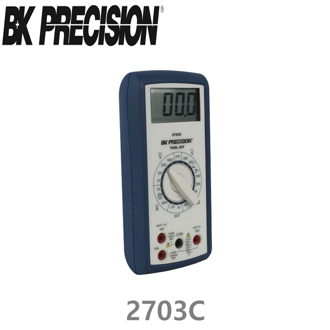 [ BK Precision ] 2703C  휴대용 디지탈 멀티미터 (DC ~1000V/AC ~750V)