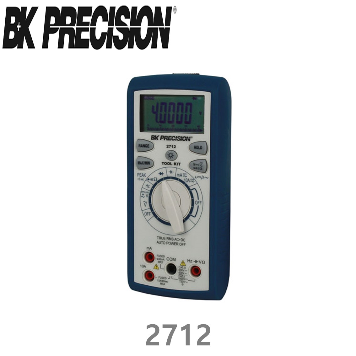 [ BK Precision ] 2712  True RMS AC+DC 디지털 멀티미터