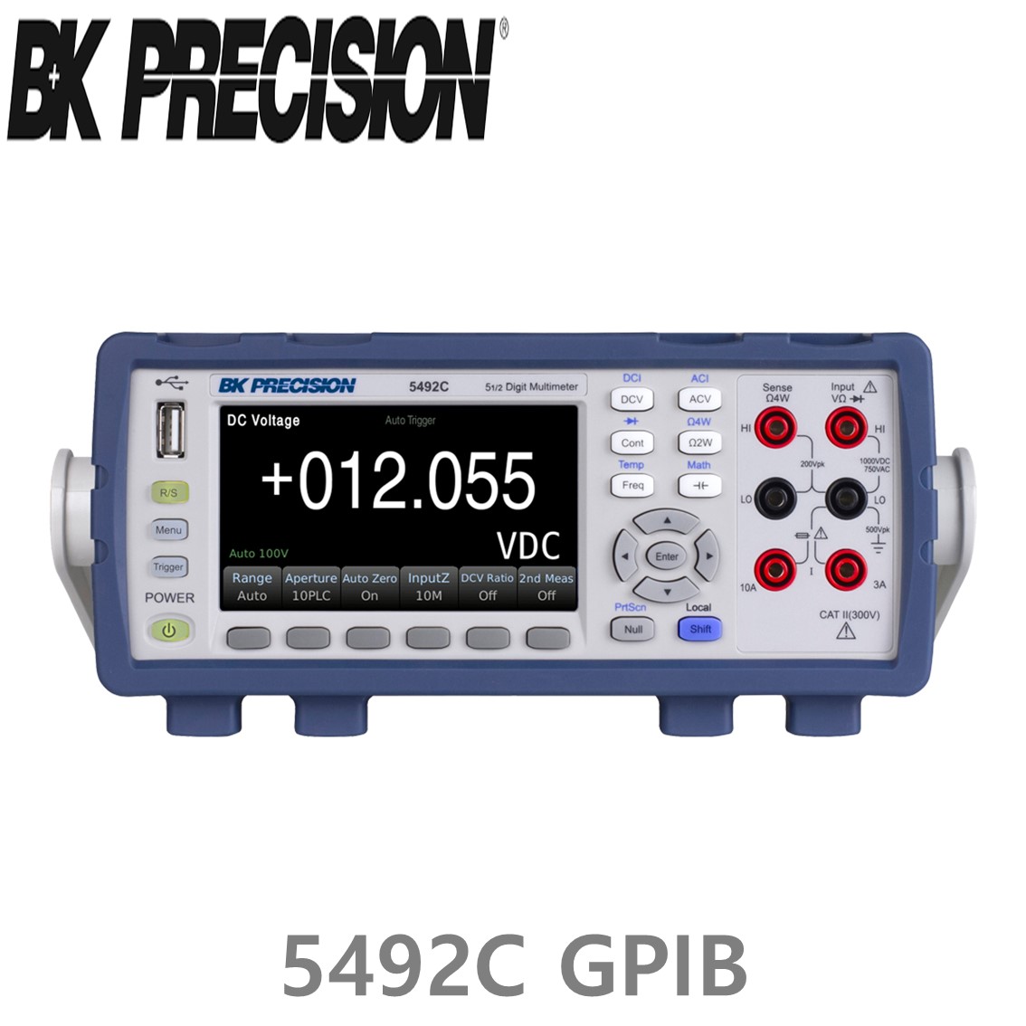 [ BK Precision ] 5492C  5 1/2 벤치형 디지털 멀티미터 (GPIB포함)