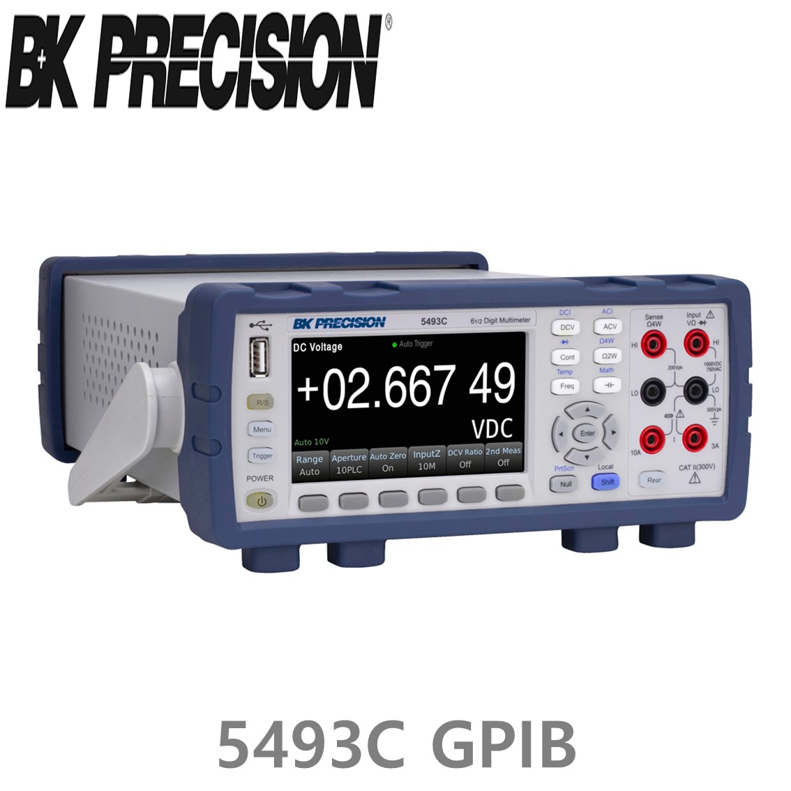 [ BK Precision ] 5493C  6 1/2 벤치형 디지털 멀티미터 (GPIB포함)