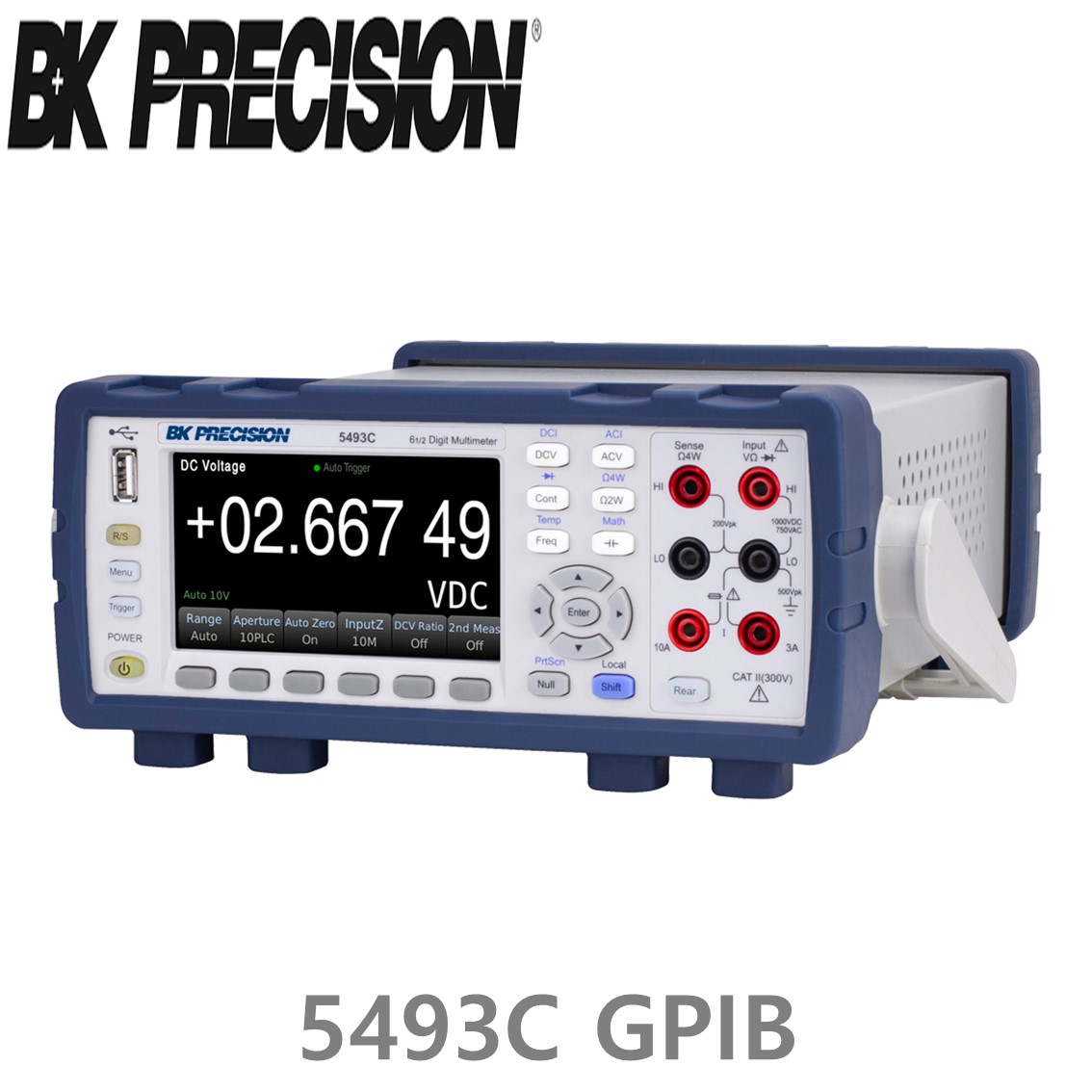 [ BK Precision ] 5493C  6 1/2 벤치형 디지털 멀티미터 (GPIB포함)