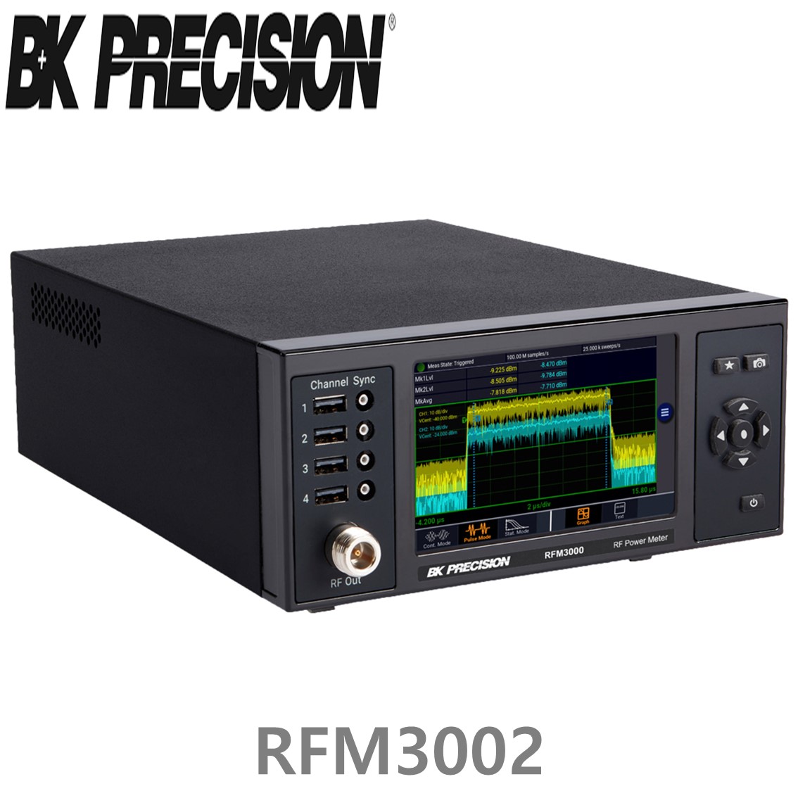 [ BK Precision ] RFM3002  2채널 RF 전력계(RFP3006, RFP3008, RFP3018, RFP3040, RFP3118, RFP3140)