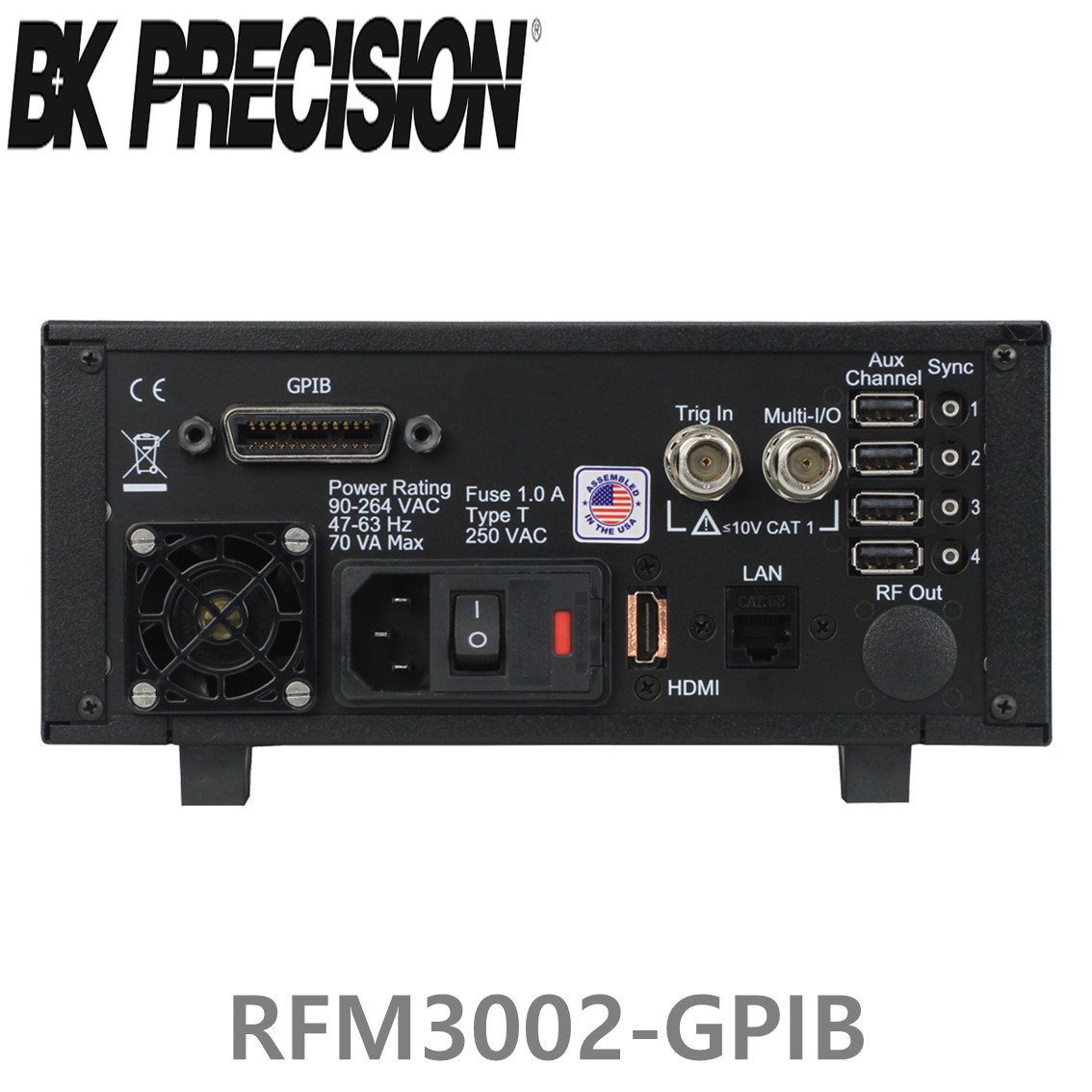 [ BK Precision ] RFM3002-GPIB  2채널 RF 전력계 GPIB포함(RFP3006, RFP3008, RFP3018, RFP3040, RFP3118, RFP3140)